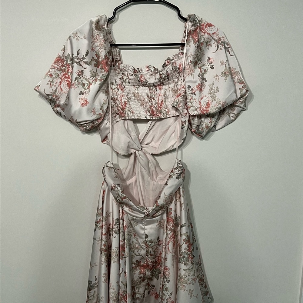 Altar'd State Floral Ruffle Dress - Picture 3 of 4